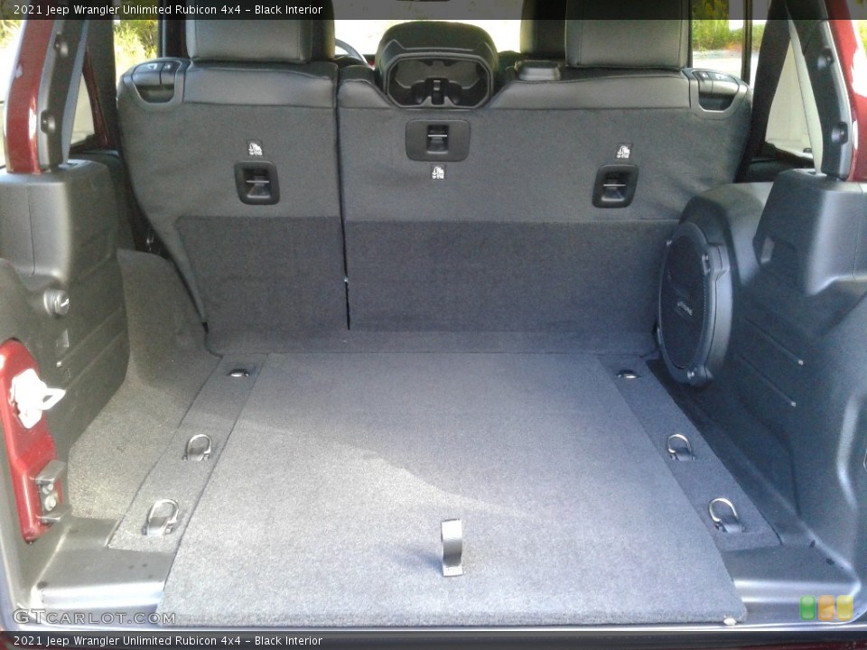 Black Interior Trunk for the 2021 Jeep Wrangler Unlimited Rubicon 4x4 #139941468