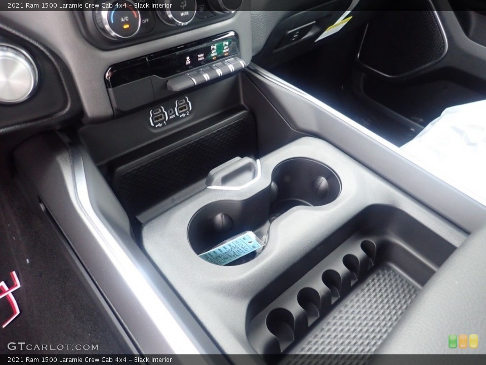 Black Interior Controls for the 2021 Ram 1500 Laramie Crew Cab 4x4 #139942173