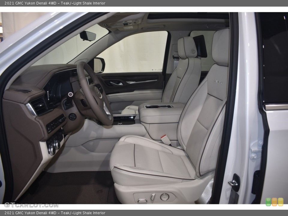 Teak/­Light Shale Interior Front Seat for the 2021 GMC Yukon Denali 4WD #139943190