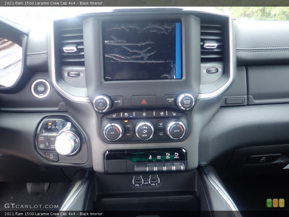 Black Interior Controls for the 2021 Ram 1500 Laramie Crew Cab 4x4 #139944504