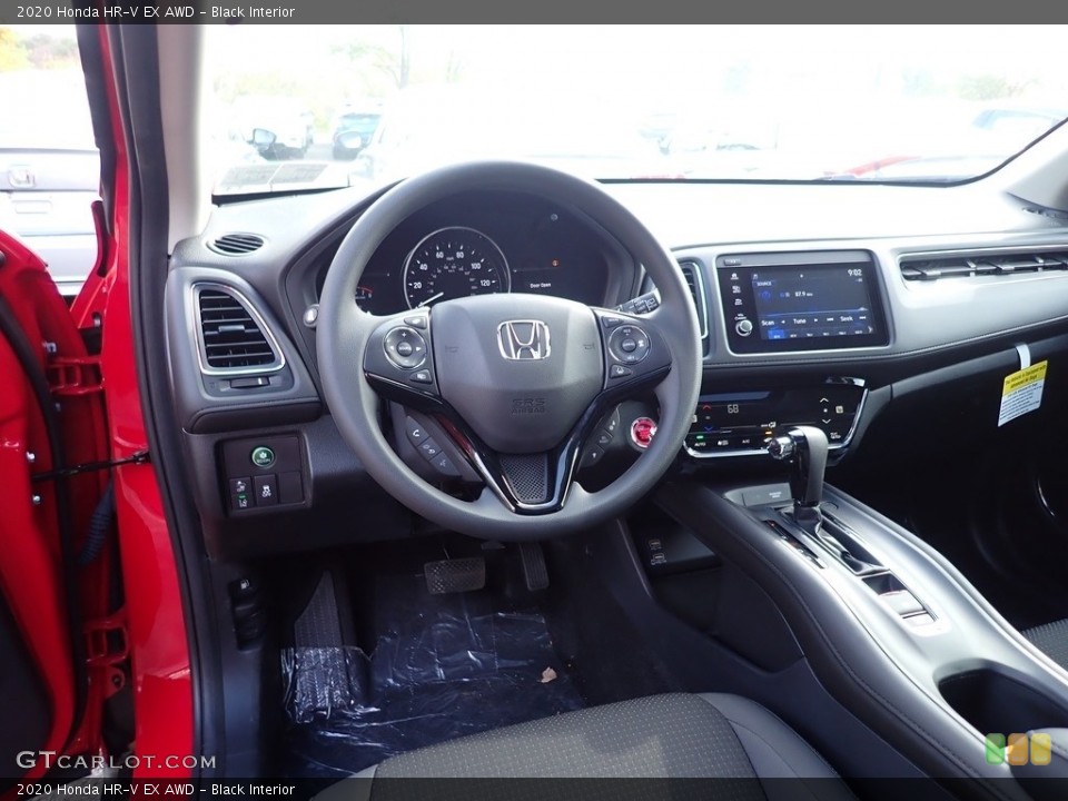 Black Interior Dashboard for the 2020 Honda HR-V EX AWD #139944993