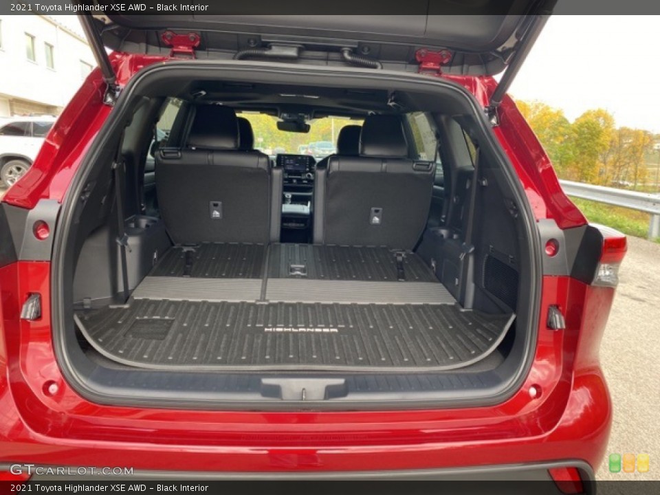 Black Interior Trunk for the 2021 Toyota Highlander XSE AWD #139946607