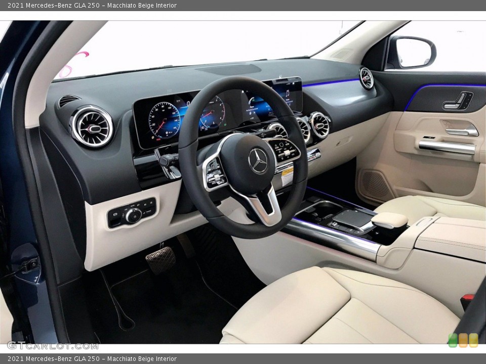 Macchiato Beige Interior Photo for the 2021 Mercedes-Benz GLA 250 #139946940