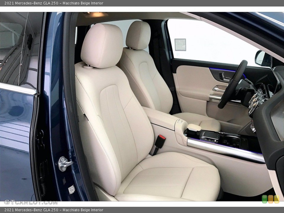 Macchiato Beige Interior Front Seat for the 2021 Mercedes-Benz GLA 250 #139946961