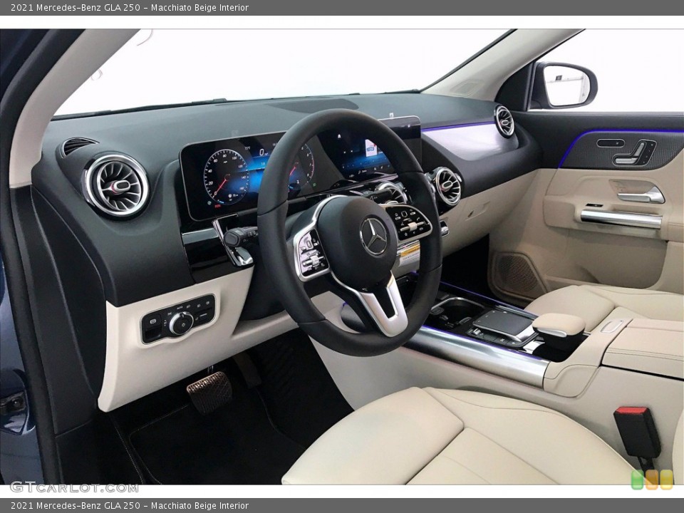 Macchiato Beige Interior Front Seat for the 2021 Mercedes-Benz GLA 250 #139947249