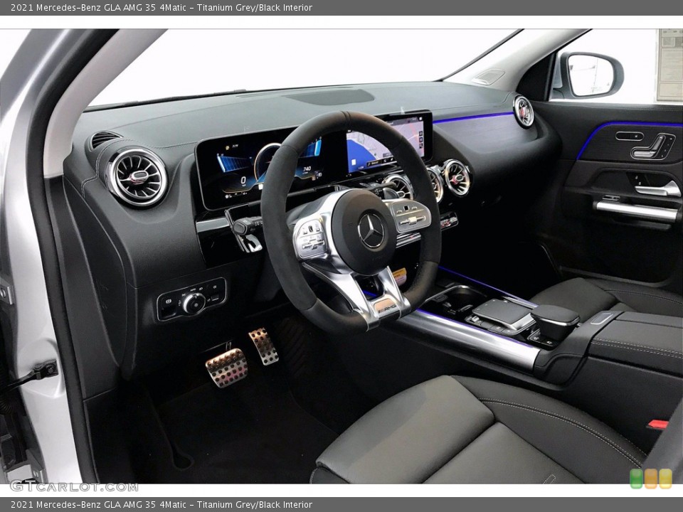 Titanium Grey/Black Interior Dashboard for the 2021 Mercedes-Benz GLA AMG 35 4Matic #139947540