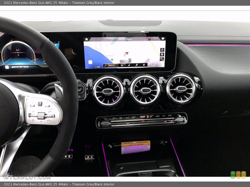 Titanium Grey/Black Interior Controls for the 2021 Mercedes-Benz GLA AMG 35 4Matic #139947585