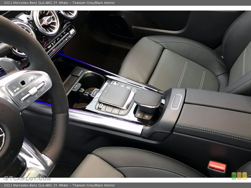 Titanium Grey/Black Interior Controls for the 2021 Mercedes-Benz GLA AMG 35 4Matic #139947603