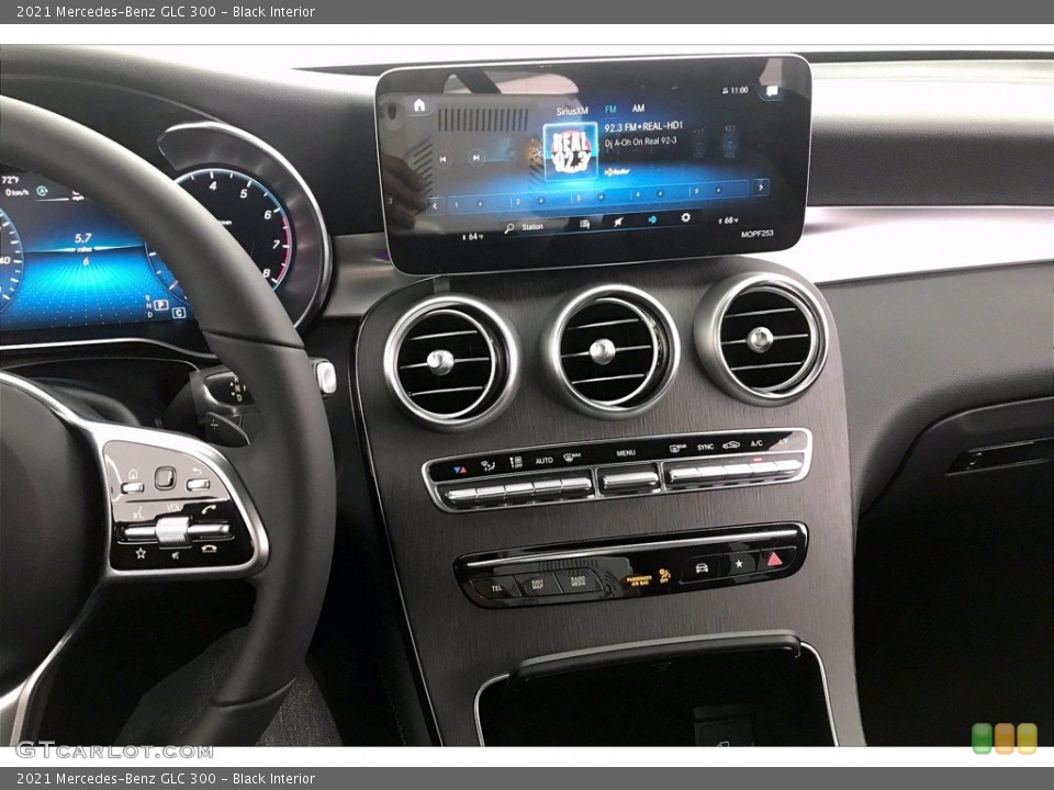 Black Interior Controls for the 2021 Mercedes-Benz GLC 300 #139948281