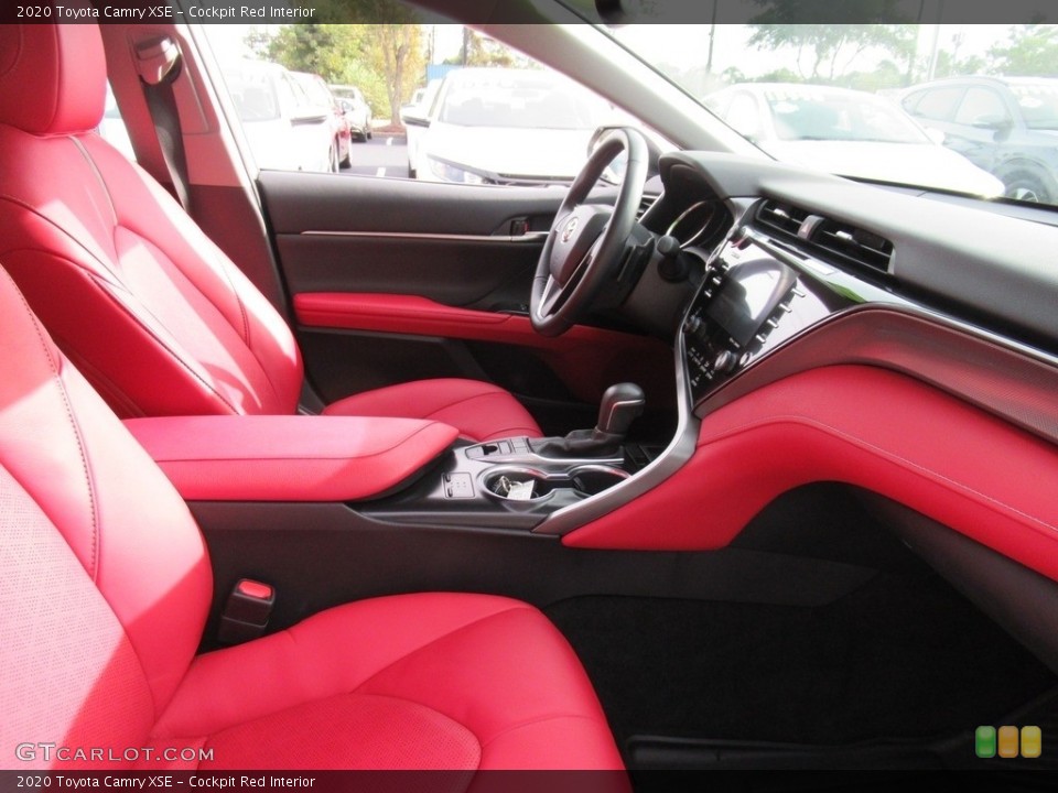 Cockpit Red 2020 Toyota Camry Interiors