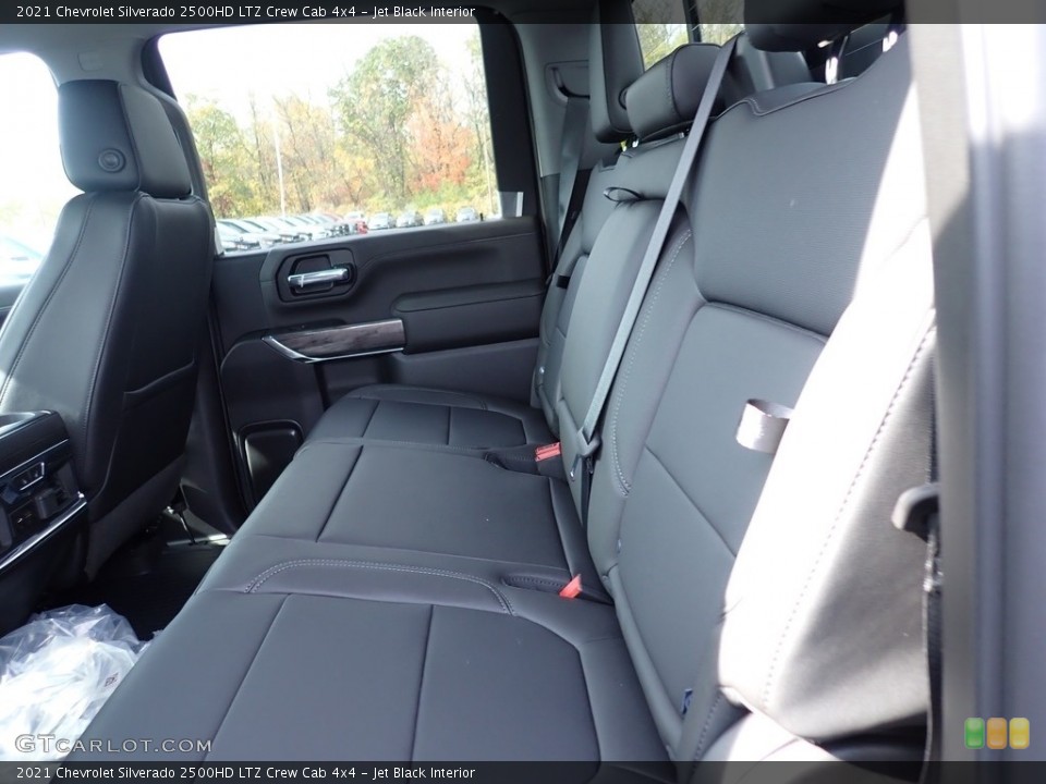 Jet Black Interior Rear Seat for the 2021 Chevrolet Silverado 2500HD LTZ Crew Cab 4x4 #139948905