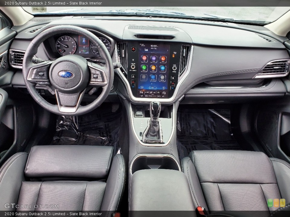 Slate Black Interior Photo for the 2020 Subaru Outback 2.5i Limited #139949274