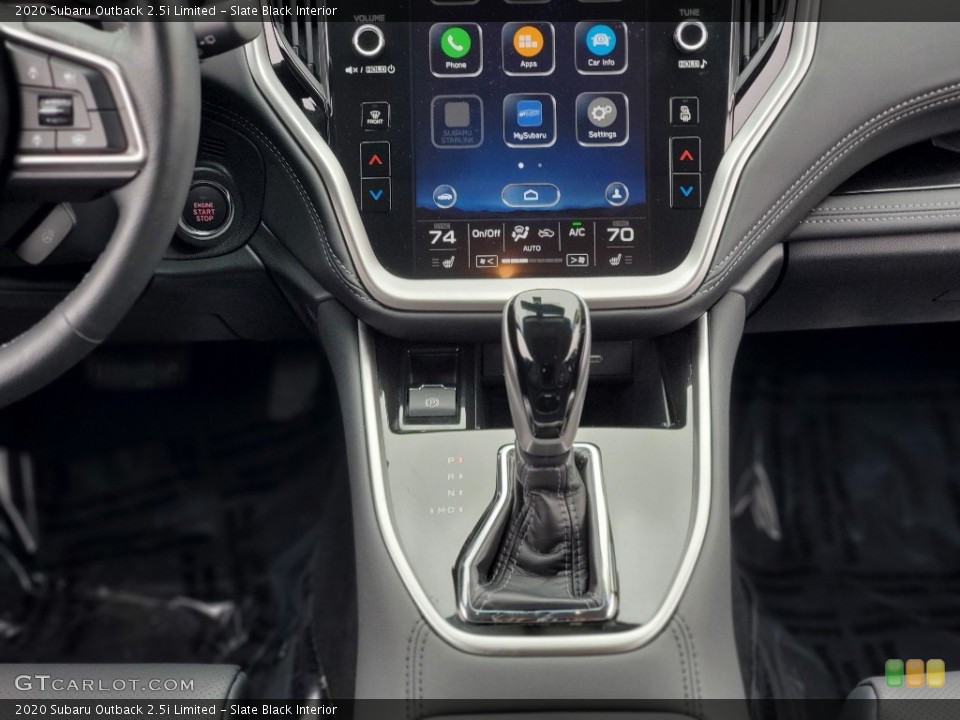 Slate Black Interior Transmission for the 2020 Subaru Outback 2.5i Limited #139949330