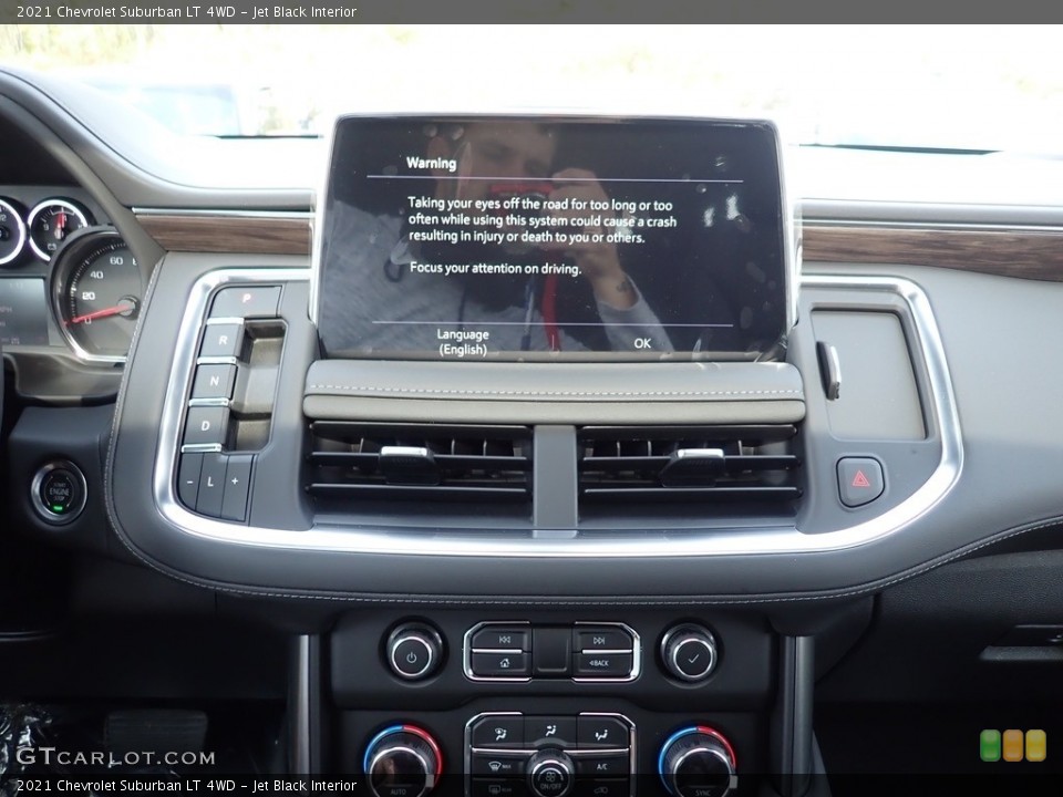 Jet Black Interior Controls for the 2021 Chevrolet Suburban LT 4WD #139949334