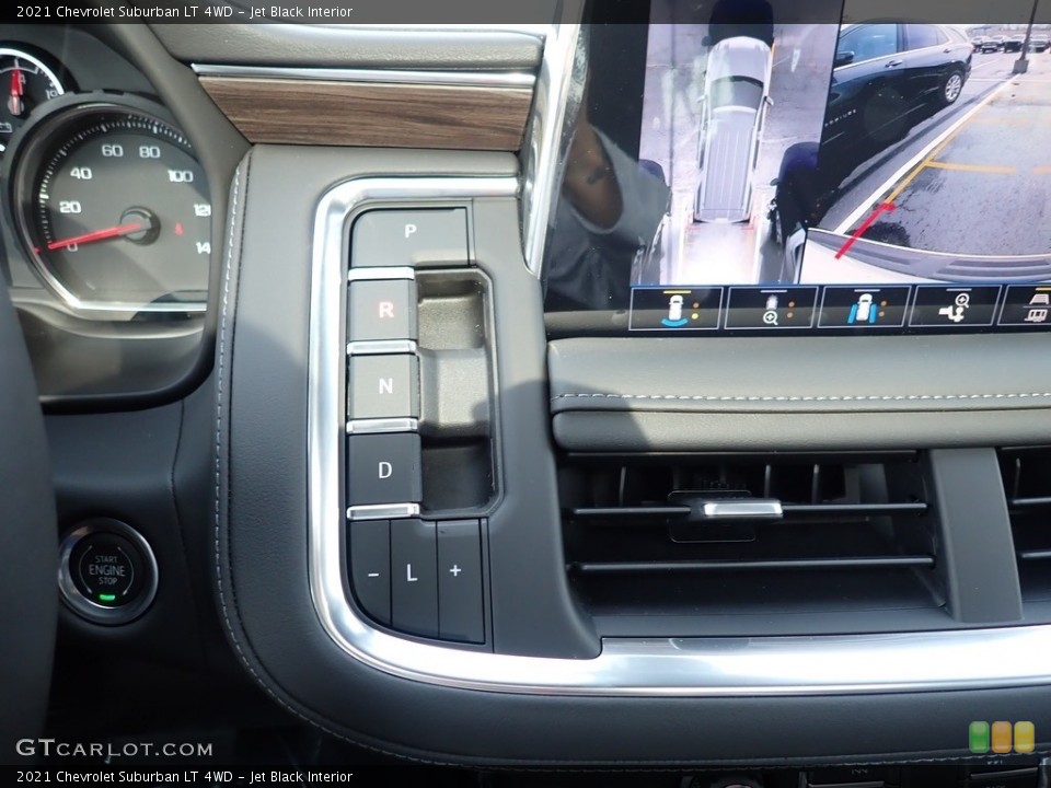 Jet Black Interior Transmission for the 2021 Chevrolet Suburban LT 4WD #139949397