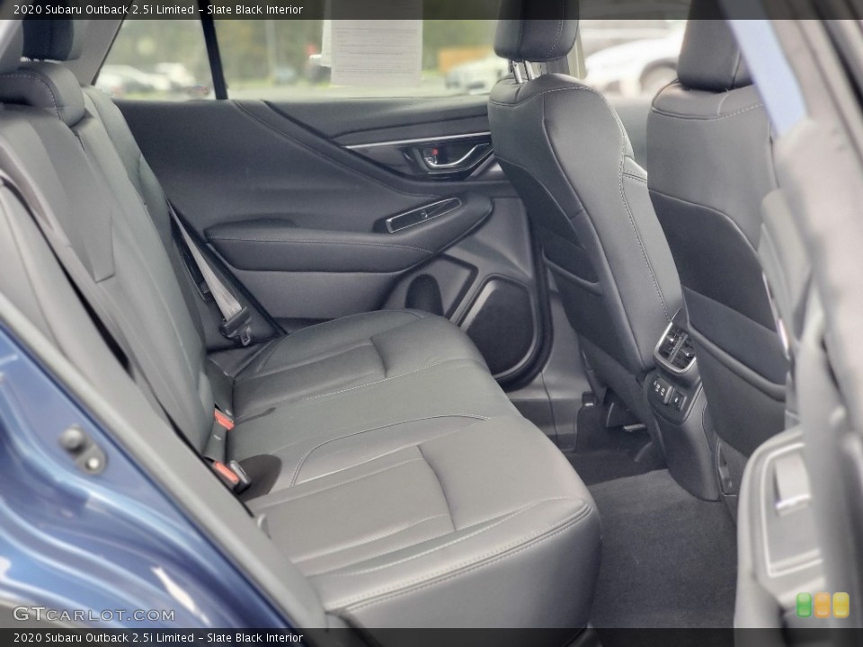 Slate Black Interior Rear Seat for the 2020 Subaru Outback 2.5i Limited #139949694