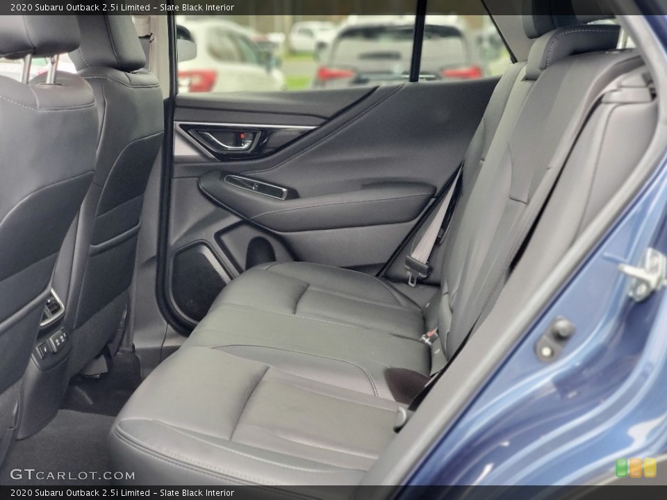 Slate Black Interior Rear Seat for the 2020 Subaru Outback 2.5i Limited #139949769