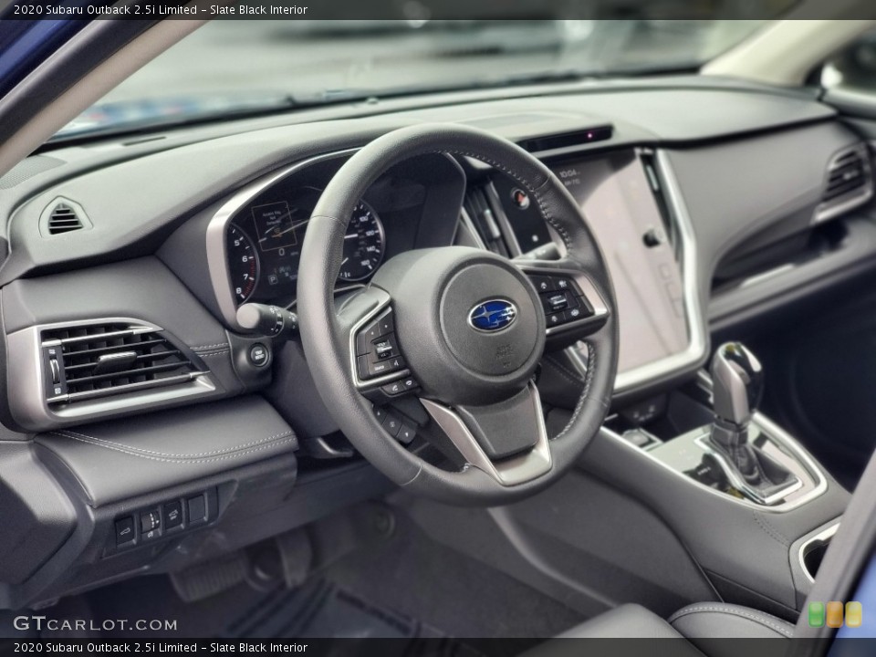 Slate Black Interior Dashboard for the 2020 Subaru Outback 2.5i Limited #139949823