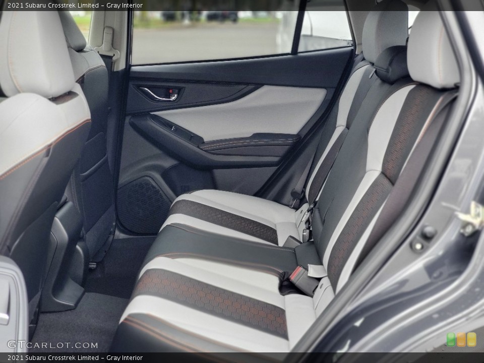 Gray Interior Rear Seat for the 2021 Subaru Crosstrek Limited #139950135