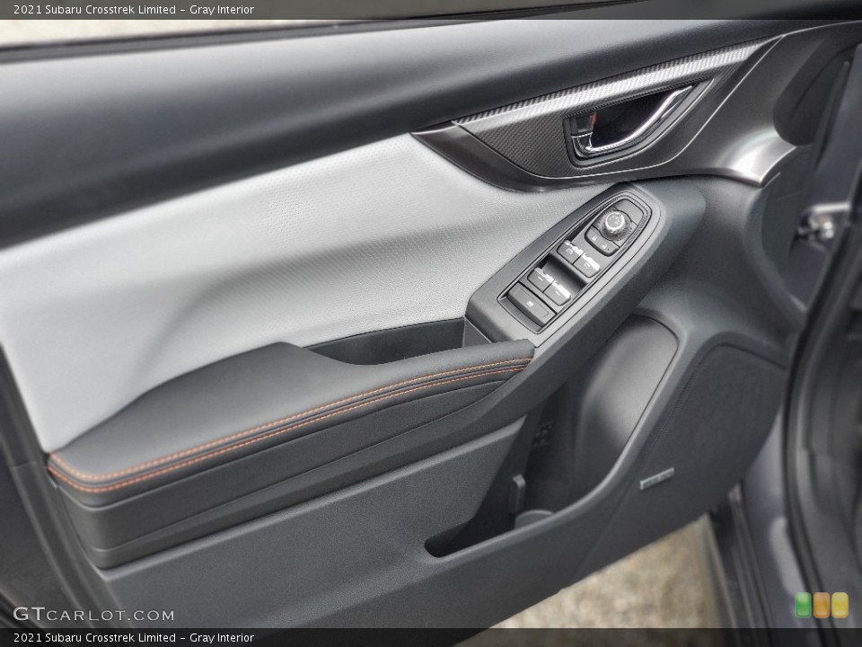 Gray Interior Door Panel for the 2021 Subaru Crosstrek Limited #139950195