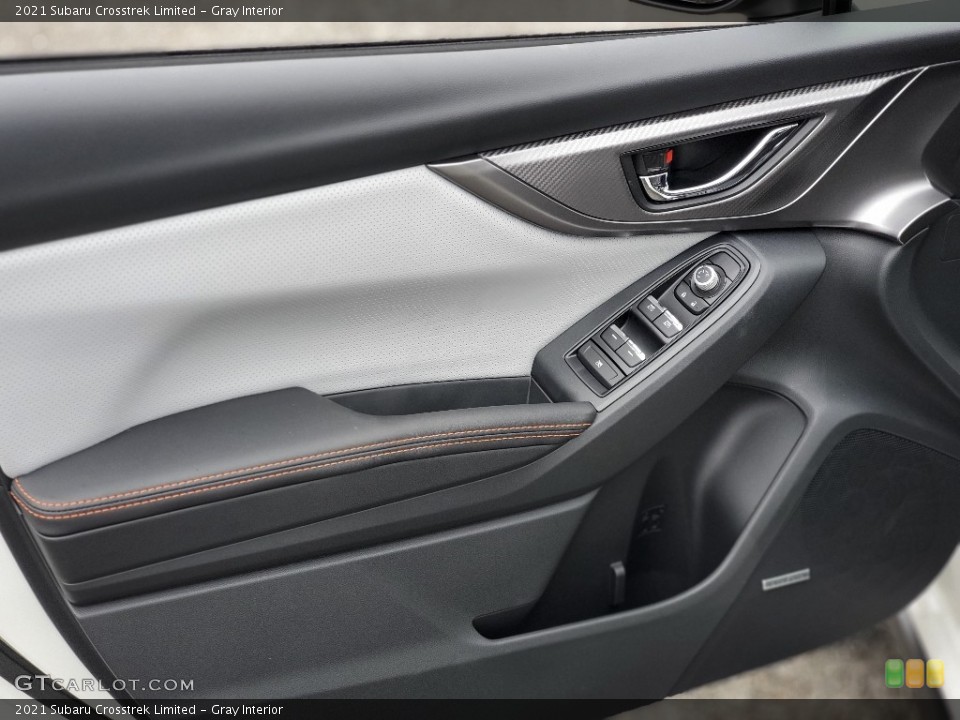 Gray Interior Door Panel for the 2021 Subaru Crosstrek Limited #139950492