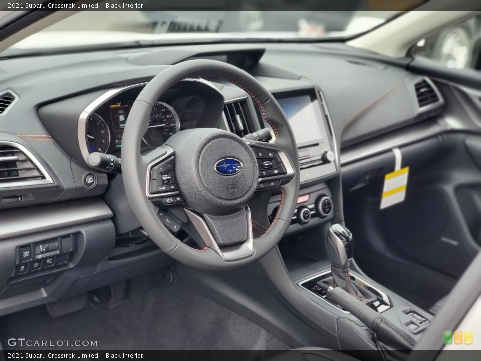 Black Interior Dashboard for the 2021 Subaru Crosstrek Limited #139950747