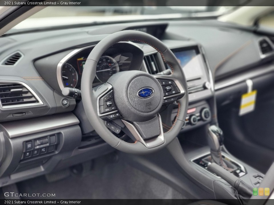 Gray Interior Dashboard for the 2021 Subaru Crosstrek Limited #139951029
