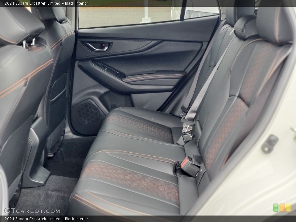 Black Interior Rear Seat for the 2021 Subaru Crosstrek Limited #139951290