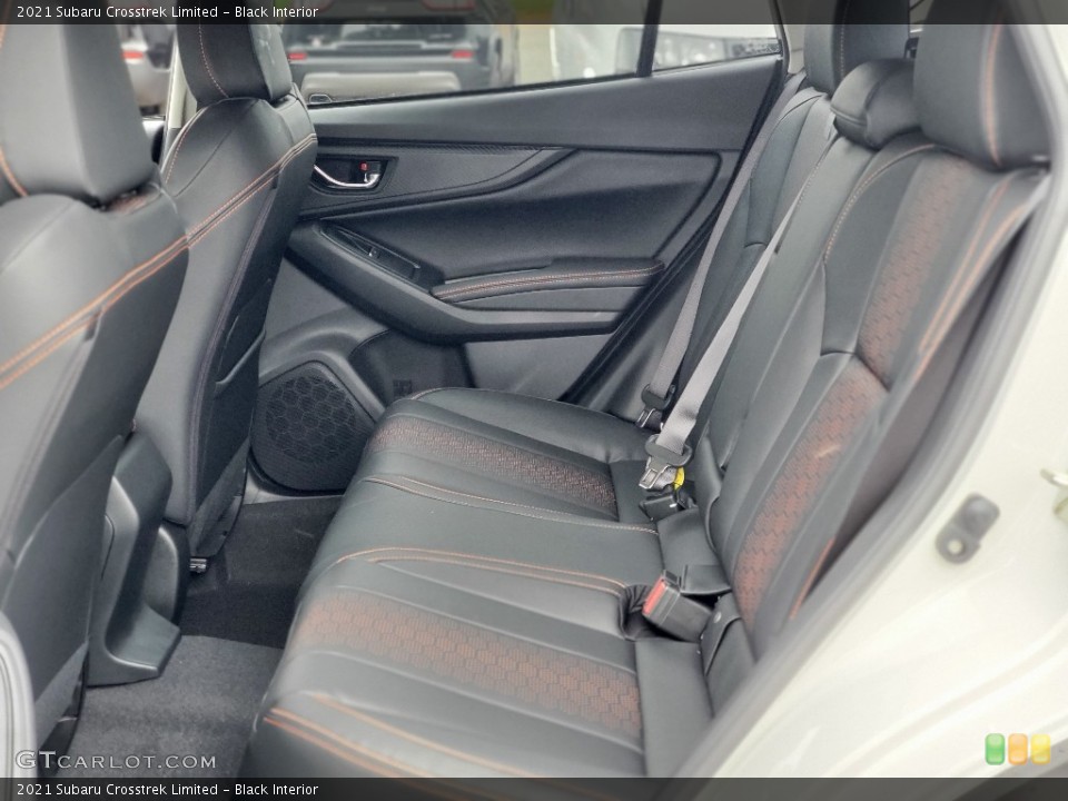 Black Interior Rear Seat for the 2021 Subaru Crosstrek Limited #139951575