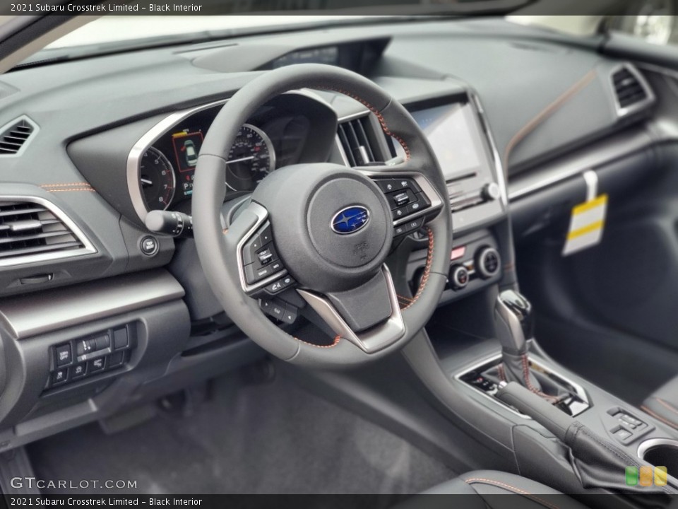 Black Interior Dashboard for the 2021 Subaru Crosstrek Limited #139951593