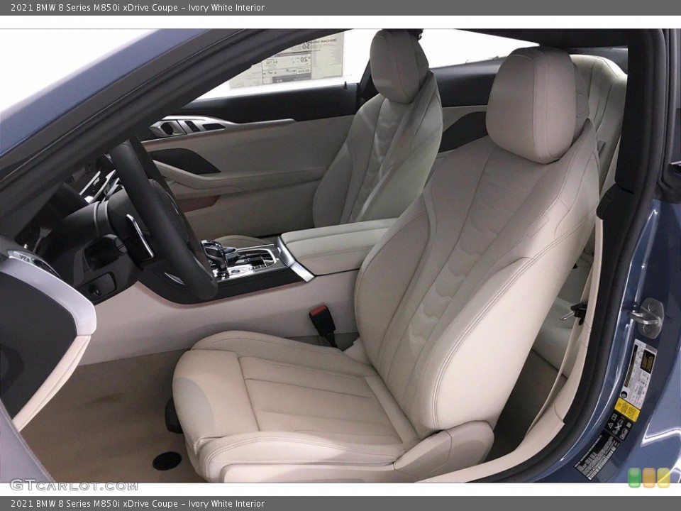 Ivory White 2021 BMW 8 Series Interiors