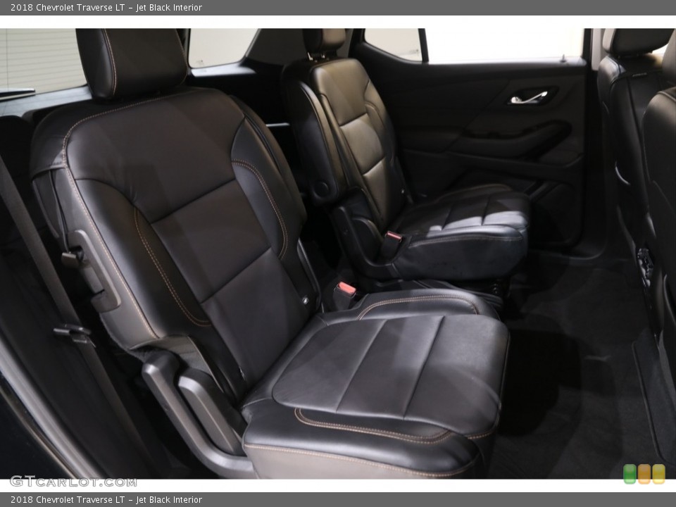 Jet Black Interior Rear Seat for the 2018 Chevrolet Traverse LT #139952505