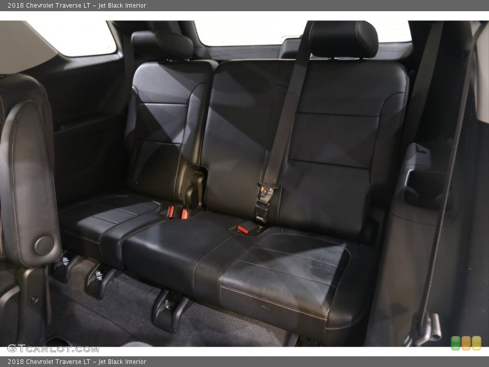 Jet Black Interior Rear Seat for the 2018 Chevrolet Traverse LT #139952535