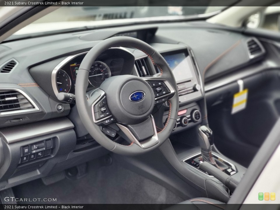 Black Interior Dashboard for the 2021 Subaru Crosstrek Limited #139952646