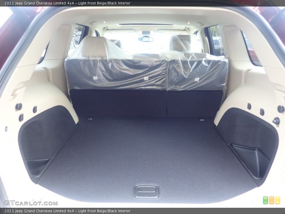 Light Frost Beige/Black Interior Trunk for the 2021 Jeep Grand Cherokee Limited 4x4 #139953063