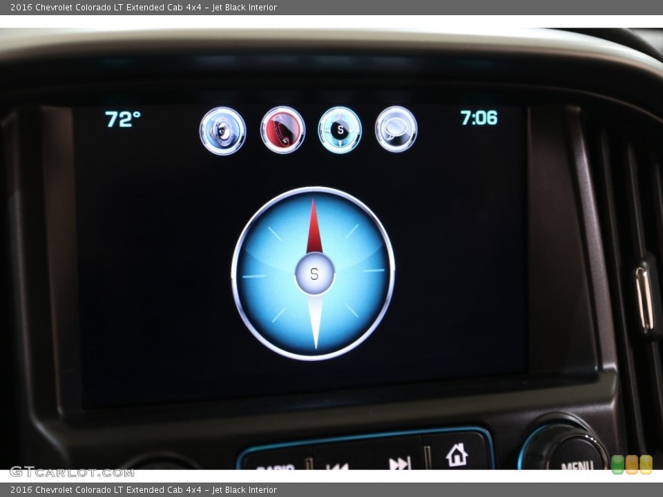 Jet Black Interior Controls for the 2016 Chevrolet Colorado LT Extended Cab 4x4 #139953267