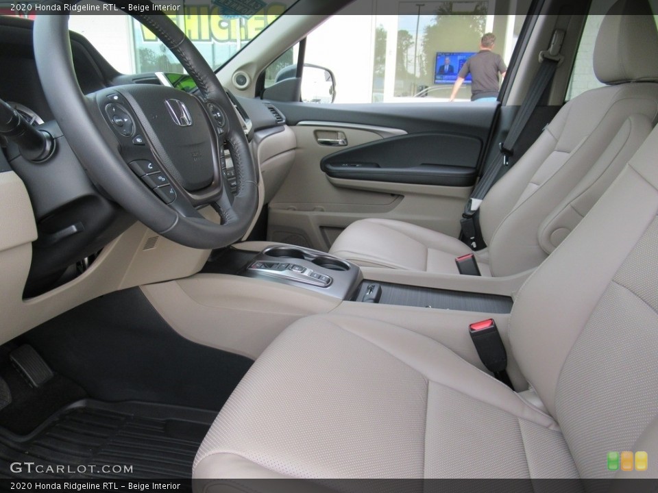 Beige Interior Photo for the 2020 Honda Ridgeline RTL #139955575