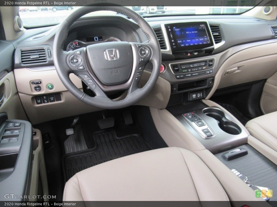Beige Interior Photo for the 2020 Honda Ridgeline RTL #139955686