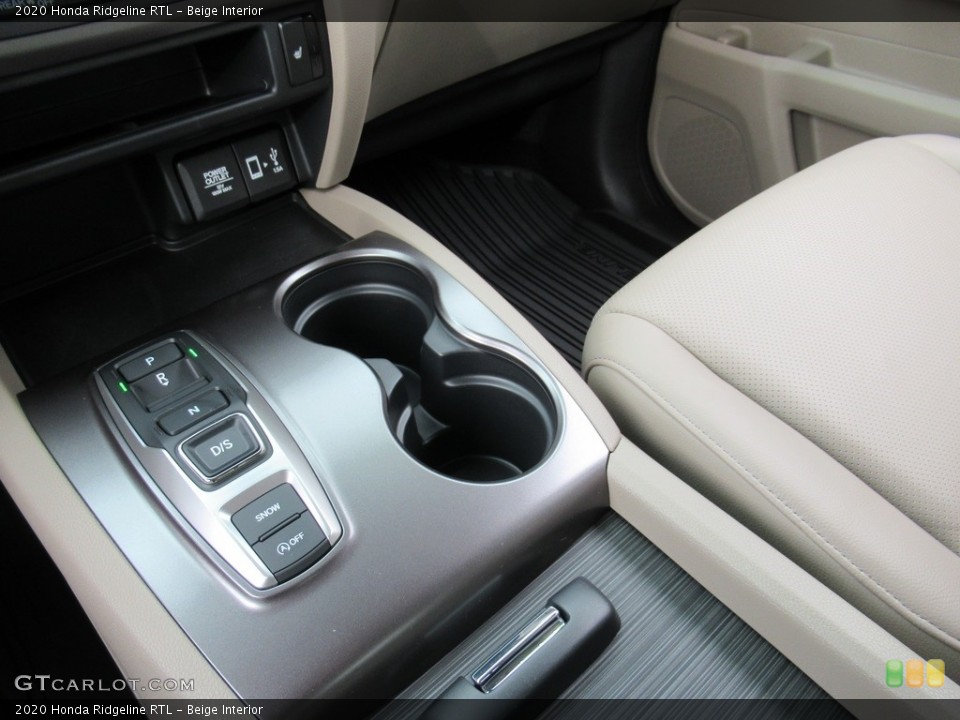 Beige Interior Transmission for the 2020 Honda Ridgeline RTL #139955779
