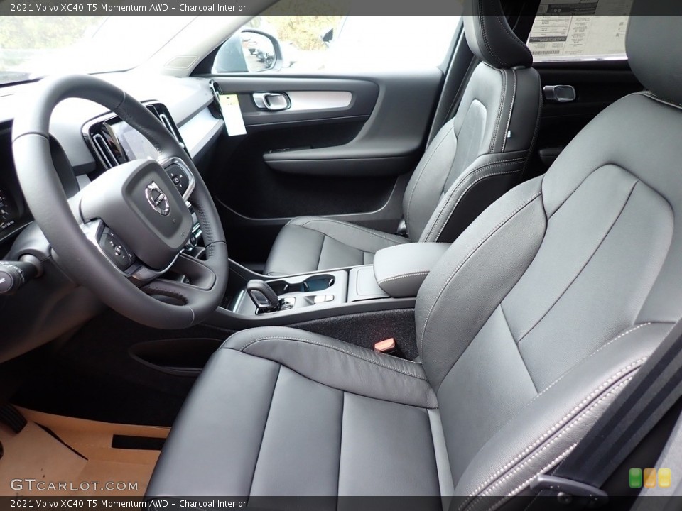 Charcoal Interior Front Seat for the 2021 Volvo XC40 T5 Momentum AWD #139957852