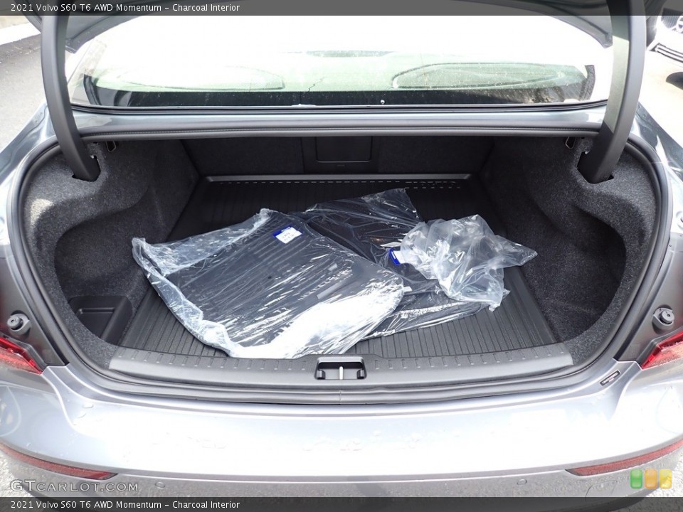Charcoal Interior Trunk for the 2021 Volvo S60 T6 AWD Momentum #139958131