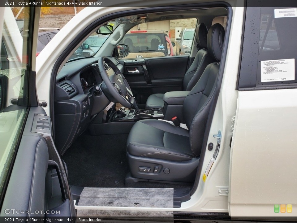 Black Interior Photo for the 2021 Toyota 4Runner Nightshade 4x4 #139958362