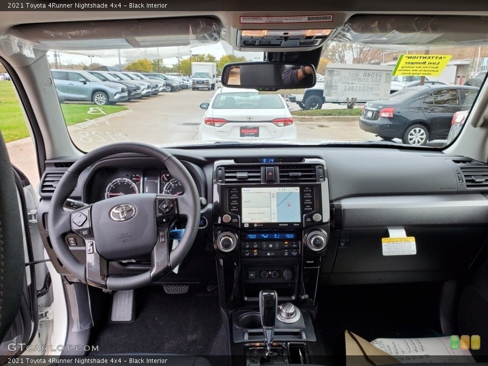 Black Interior Dashboard for the 2021 Toyota 4Runner Nightshade 4x4 #139958410