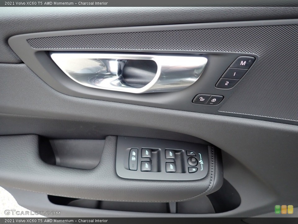 Charcoal Interior Controls for the 2021 Volvo XC60 T5 AWD Momentum #139958671