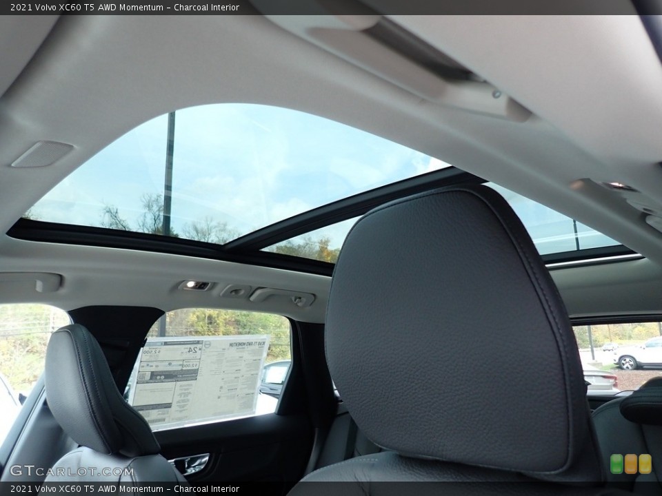 Charcoal Interior Sunroof for the 2021 Volvo XC60 T5 AWD Momentum #139958713