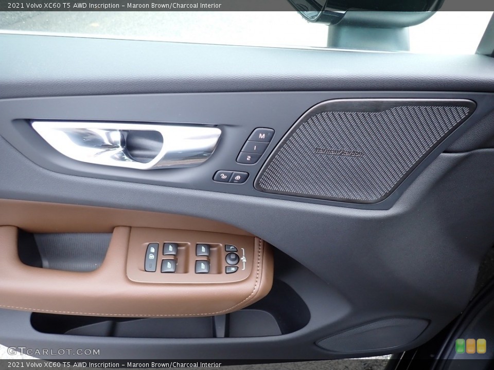 Maroon Brown/Charcoal Interior Door Panel for the 2021 Volvo XC60 T5 AWD Inscription #139959439