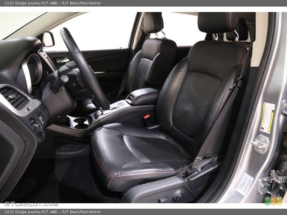 R/T Black/Red Interior Front Seat for the 2015 Dodge Journey R/T AWD #139960975