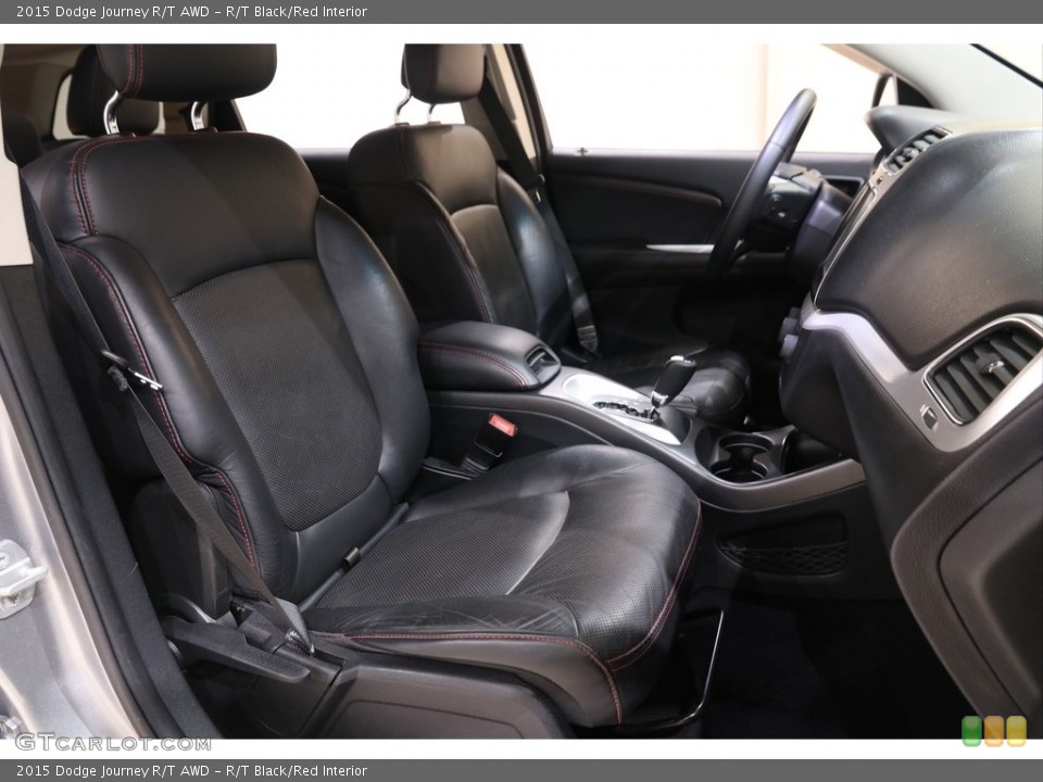 R/T Black/Red 2015 Dodge Journey Interiors