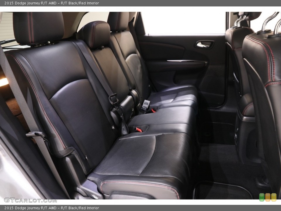 R/T Black/Red Interior Rear Seat for the 2015 Dodge Journey R/T AWD #139961212