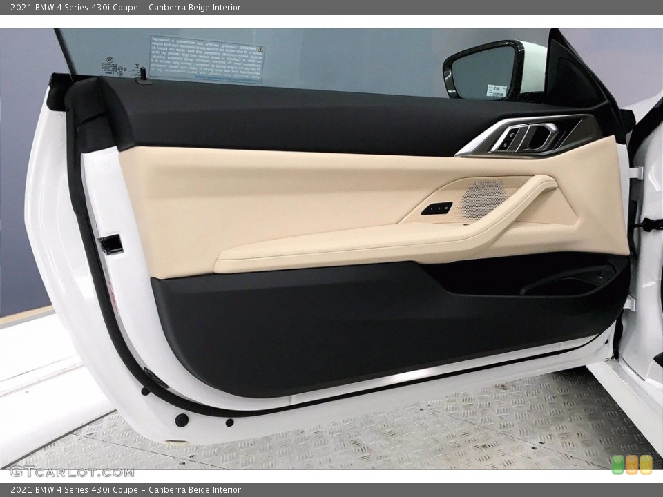 Canberra Beige 2021 BMW 4 Series Interiors